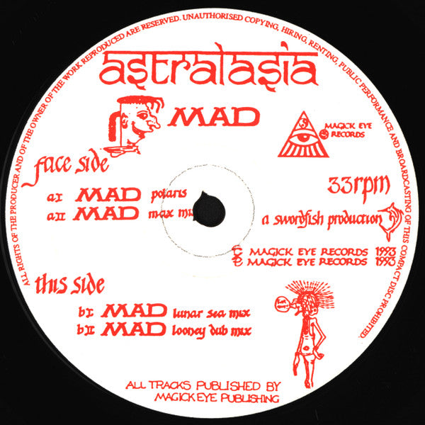 Astralasia : Mad (12")