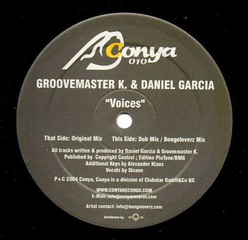 Groovemaster K. & Daniel Garcia : Voices (12")