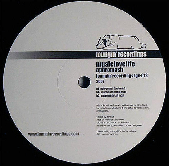 MusicLoveLife : Aphromash (12")
