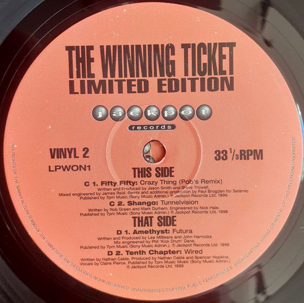 John Digweed : The Winning Ticket (3xLP, Comp, Ltd)