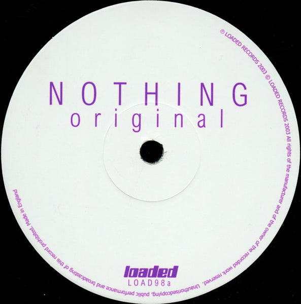 James Holden & Julie Thompson : Nothing (2x12")