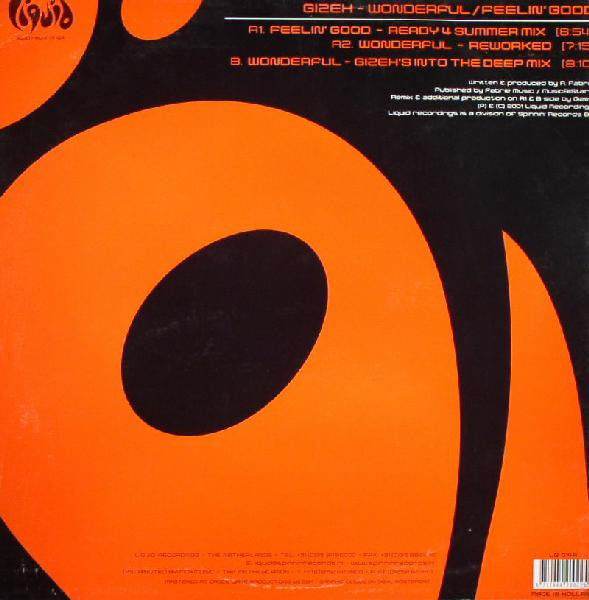 Gizeh : Wonderful / Feelin' Good (The Remixes) (12")