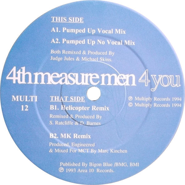 4th Measure Men : 4 You (12")