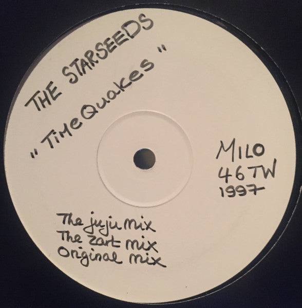 The Starseeds : Timequakes (12", Promo, W/Lbl)