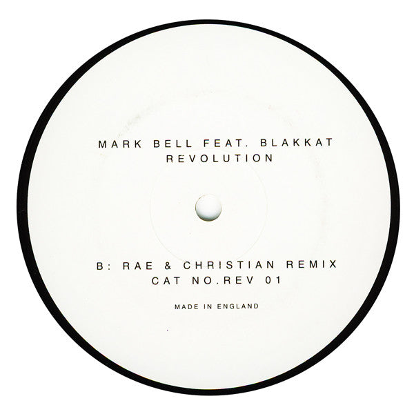 Mark Bell (3) Feat. Blakkat : Revolution (12")