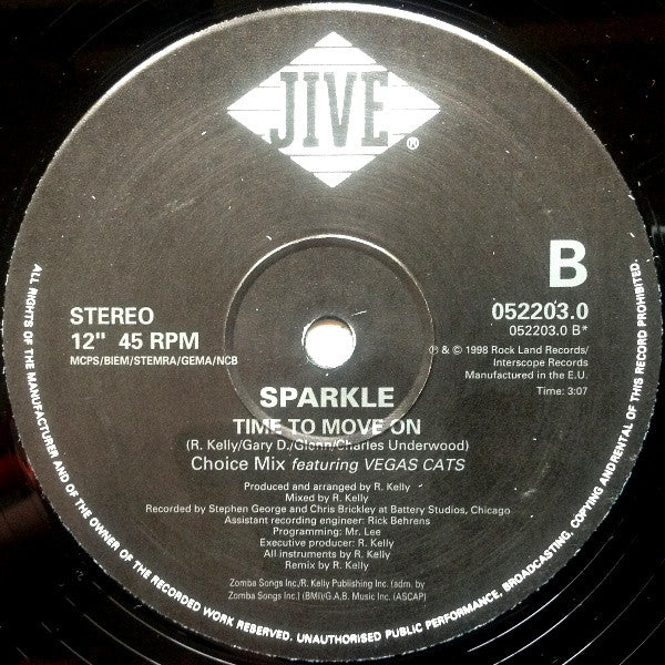 Sparkle (2) : Time To Move On (12")