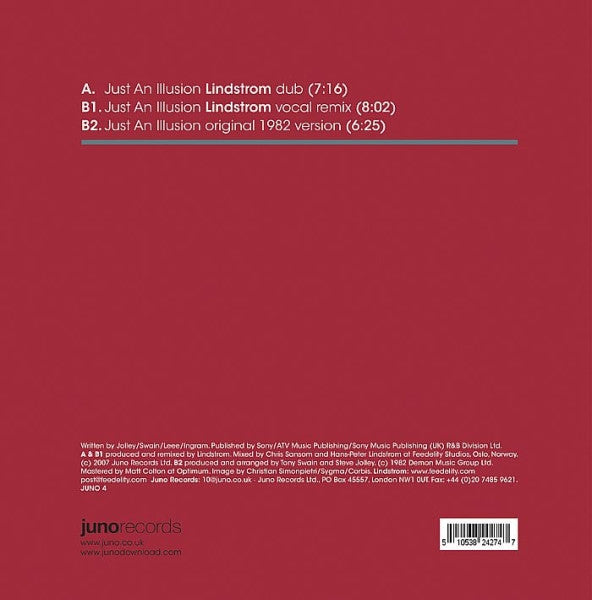 Imagination : Just An Illusion (Lindstrom Remixes) (12", Cle)