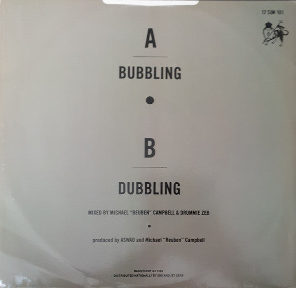 Aswad : Bubbling (12", Yel)