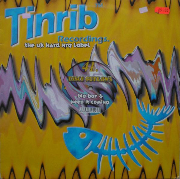 Disco Outlaws : Big Boy / Keep It Coming (12")