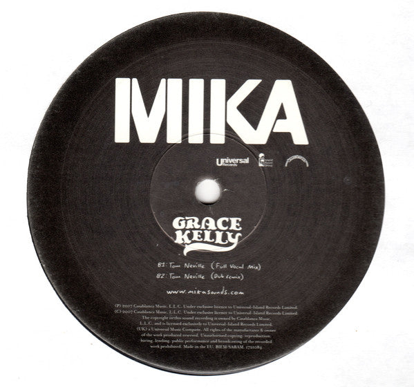 MIKA (8) : Grace Kelly (Remixes) (12")