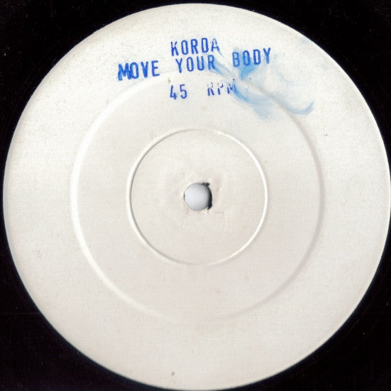 Korda : Move Your Body (12", Promo, W/Lbl, Sta)