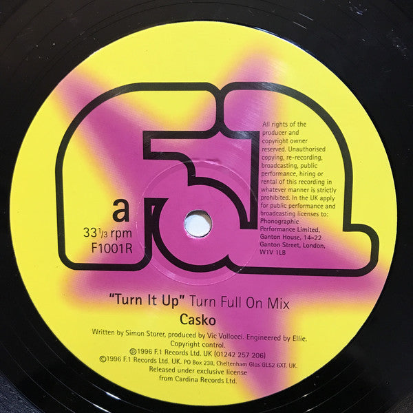 Casko : Turn It Up (12")