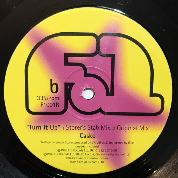 Casko : Turn It Up (12")