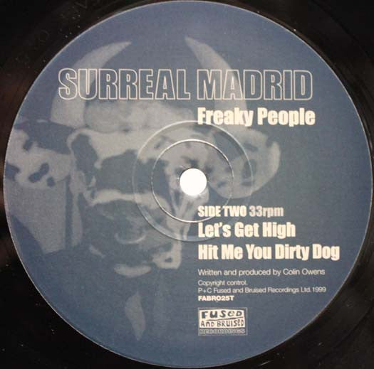 Surreal Madrid : Freaky People (12")