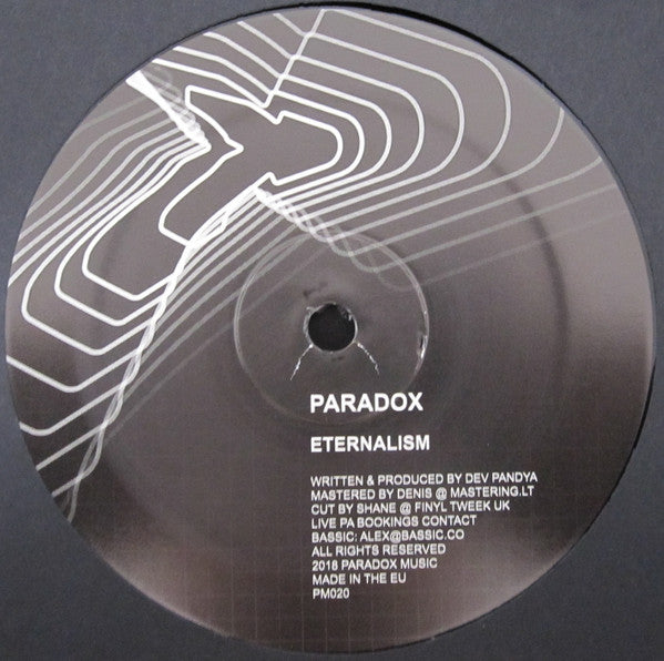 Paradox / Equinox (3) : Eternalism / Paralyze Babylon (12", RE)