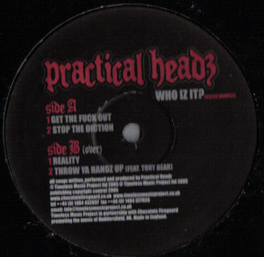 Practical Headz : Who Iz It? (12", Promo, Smplr)