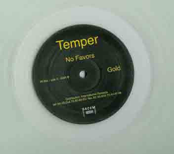 Tempers* : No Favors (12", Maxi, Cle)