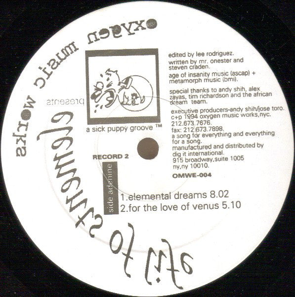 Elements Of Life : Molecular Dreams (2x12")