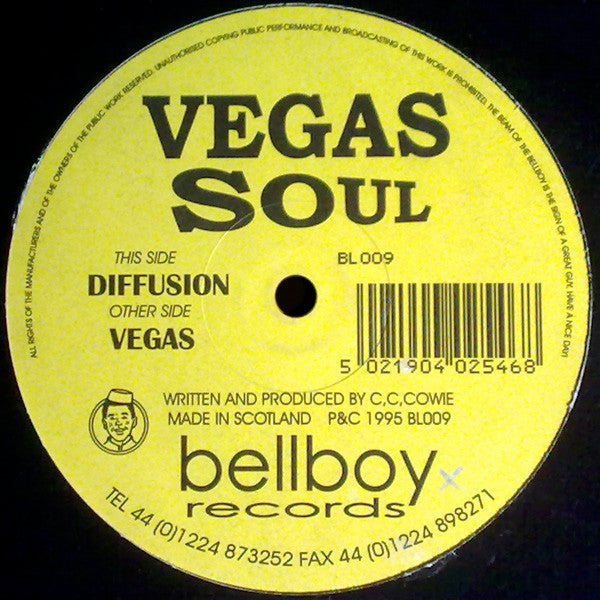 Vegas Soul : Vegas / Diffusion (12")