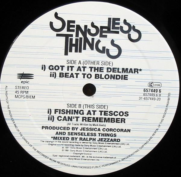 Senseless Things : Got It At The Delmar EP (12", EP)