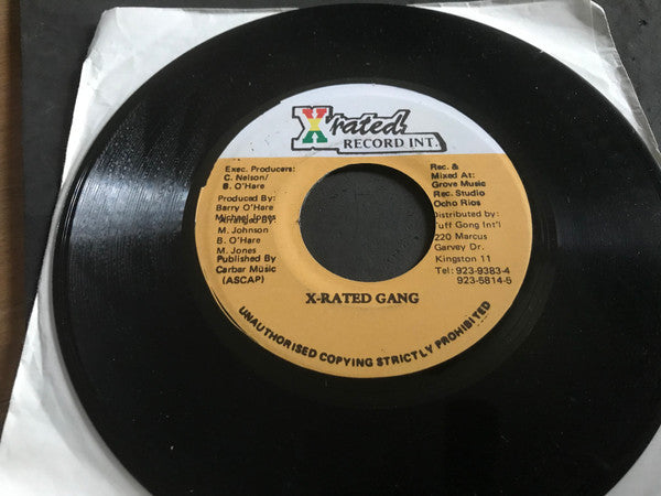 Raymond Wright / X-Rated Gang : This Is How We Do It (7")