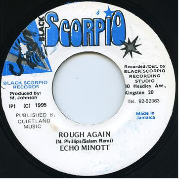 Echo Minott : Rough Again (7")