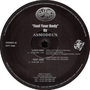 Asmodeus : Feel Your Body (12")