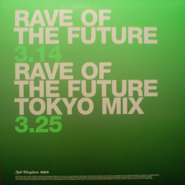 Killa Kela : Rave Of The Future (10")