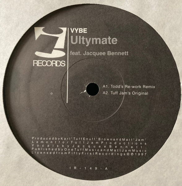 Ultymate Feat. Jacquee Bennett : Vybe (12")