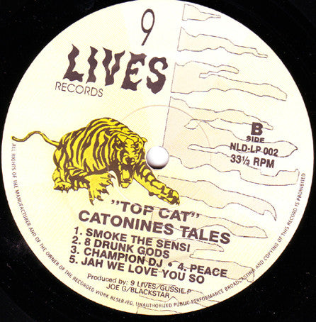 Top Cat : Cat O Nine Tales (LP, Album)