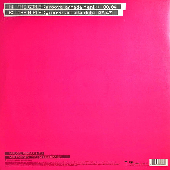 Calvin Harris : The Girls (Groove Armada Remixes) (12")