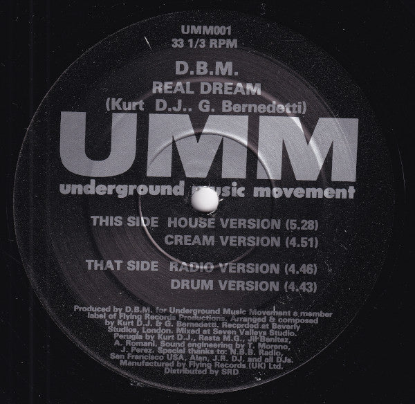 DBM (2) : Real Dream (12")