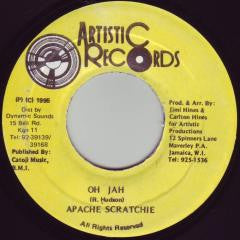 Apache Scratchie* : Oh Jah (7", Single)