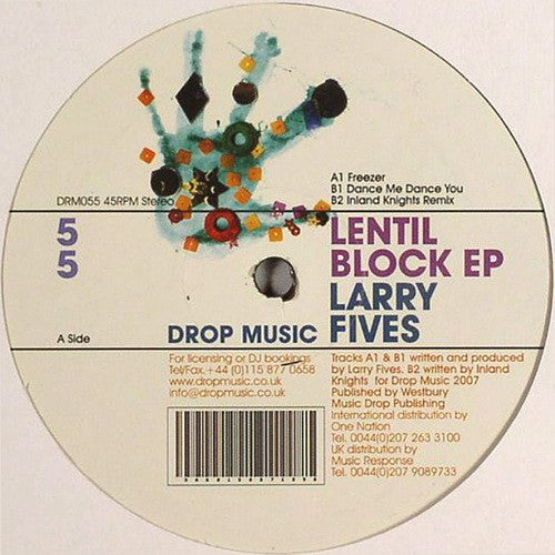 Larry Fives : Lentil Block EP (12", EP)