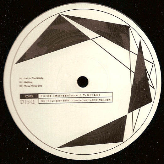 T-Kitani : False Impressions (12")