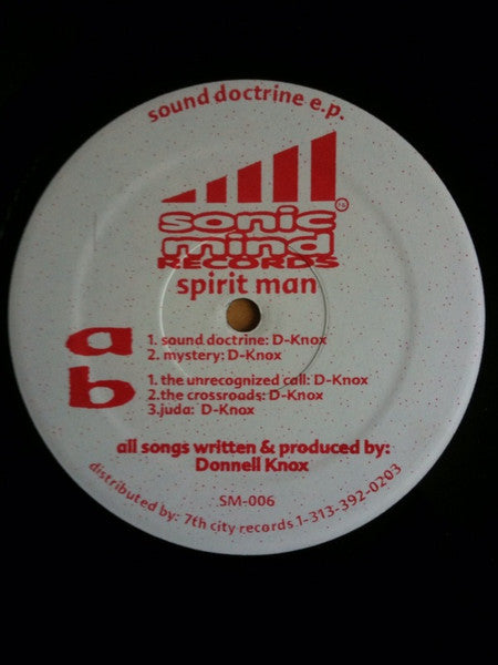 Spirit Man : Sound Doctrine E.P. (12", EP)
