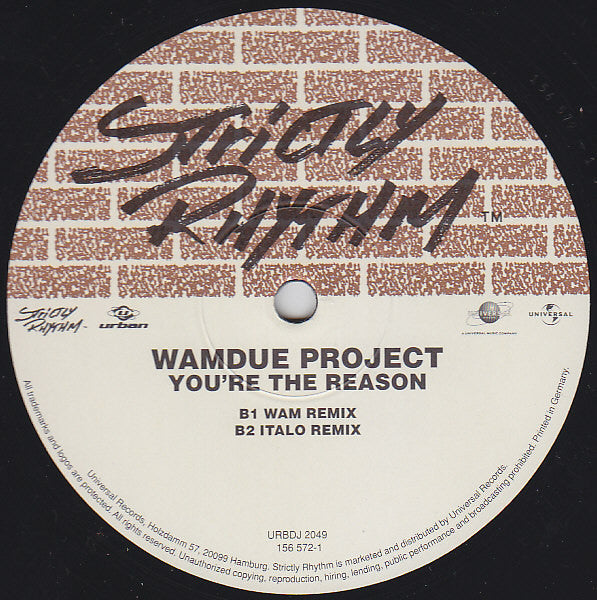Wamdue Project : You're The Reason (12")