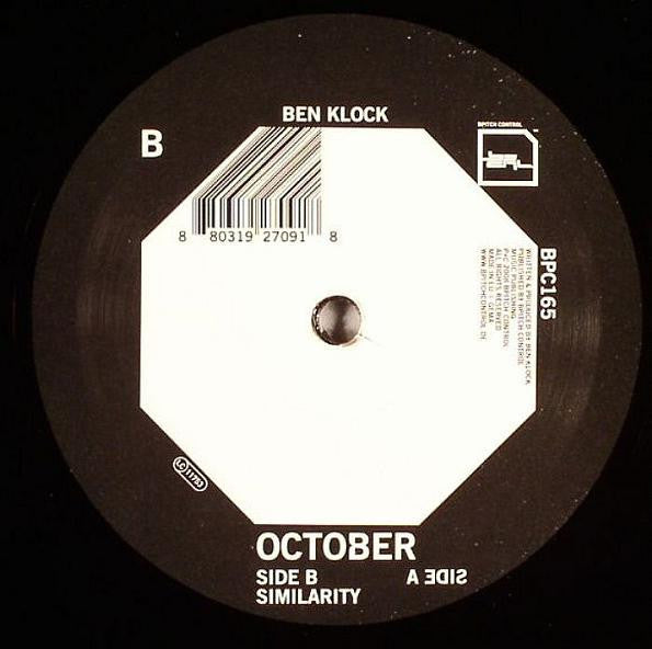 Ben Klock : October (12", Single)