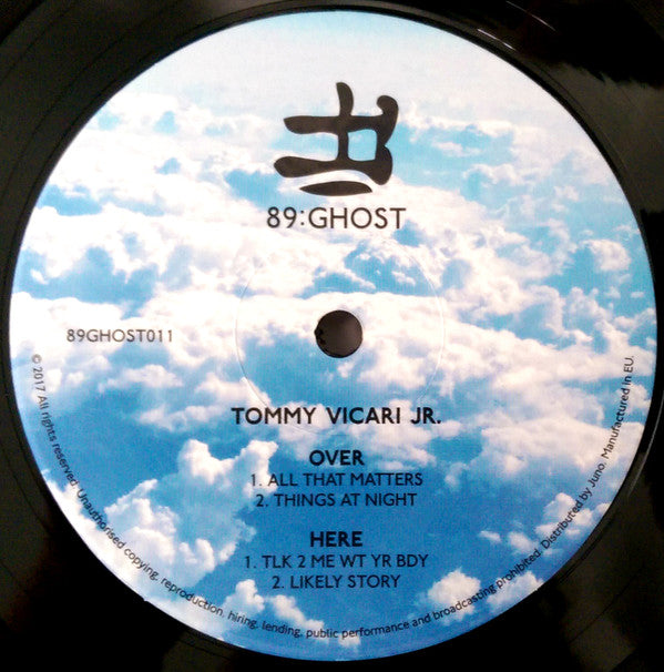 Tommy Vicari Jr* : 89:GHOST 011 (12", EP)