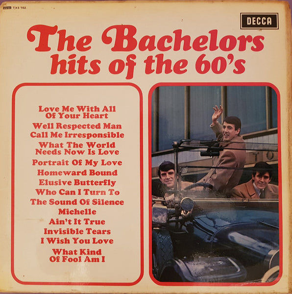 The Bachelors : Hits Of The 60's (LP, Album)