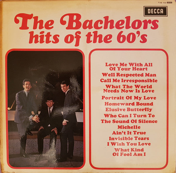 The Bachelors : Hits Of The 60's (LP, Album)