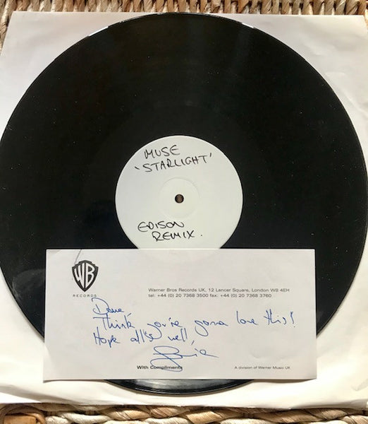 Muse : Starlight (Edison Remix) (12", S/Sided, W/Lbl)