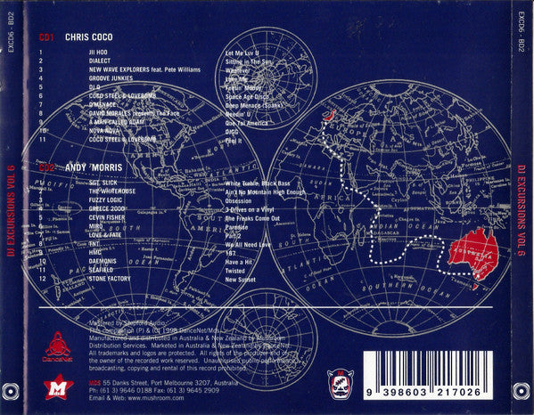 Chris Coco and Andy Morris : DJ Excursions Vol 6 (2xCD, Comp, Mixed)