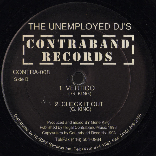 The Unemployed DJ's : Get On Board (12")