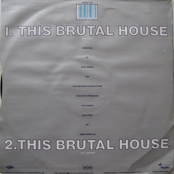 Nitro Deluxe : This Brutal House (12", RE)