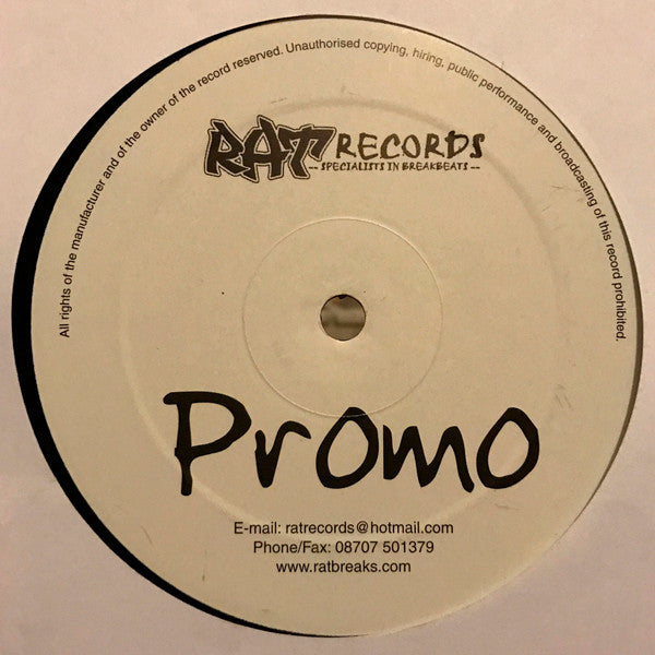 DJ Quest : Rat Sessions Vol.1 Sampler (12", Promo, Smplr)