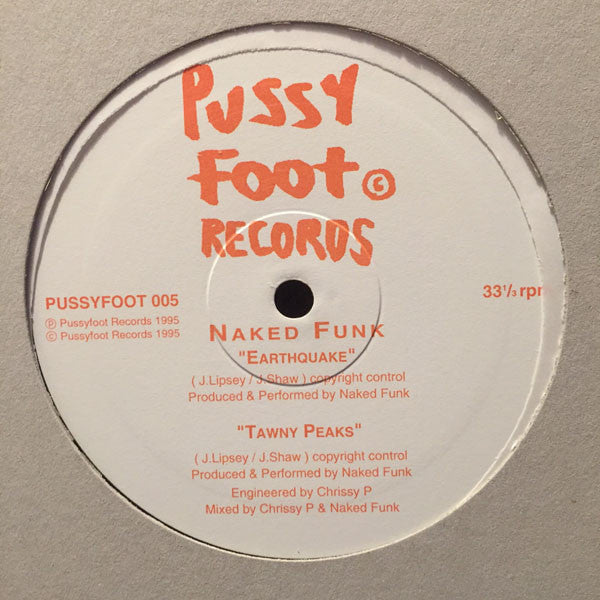 Naked Funk : Earthquake (12")