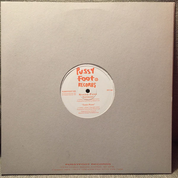 Naked Funk : Earthquake (12")