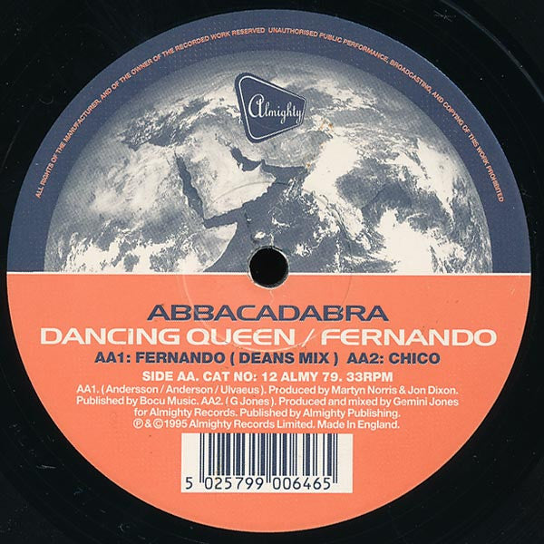 Abbacadabra : Fernando / Dancing Queen (12")