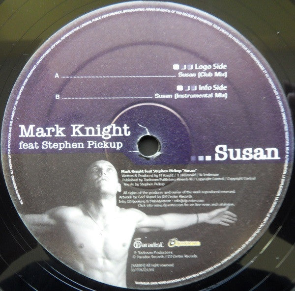Mark Knight feat Stephen Pickup : Susan (12")